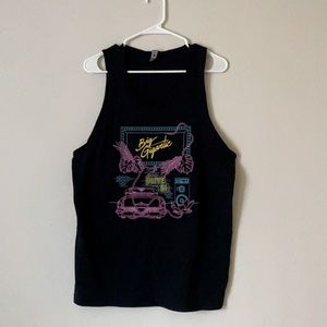 Big Gigantic Drive In Tank Top Size Large